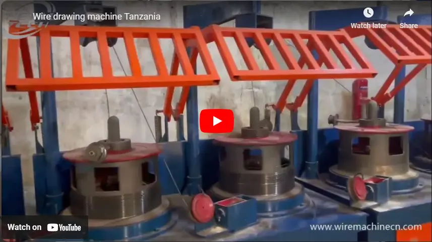 Máquina de desenho de arame Tanzânia